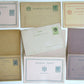 SERBIA LOT of 7 ANTIQUE POSTCARDS STATIONERY CARDS