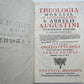 1737 VELLUM BOUND ANTIQUE FOLIO S. AURELII AUGUSTINI by ANGELO CUPETIOLI