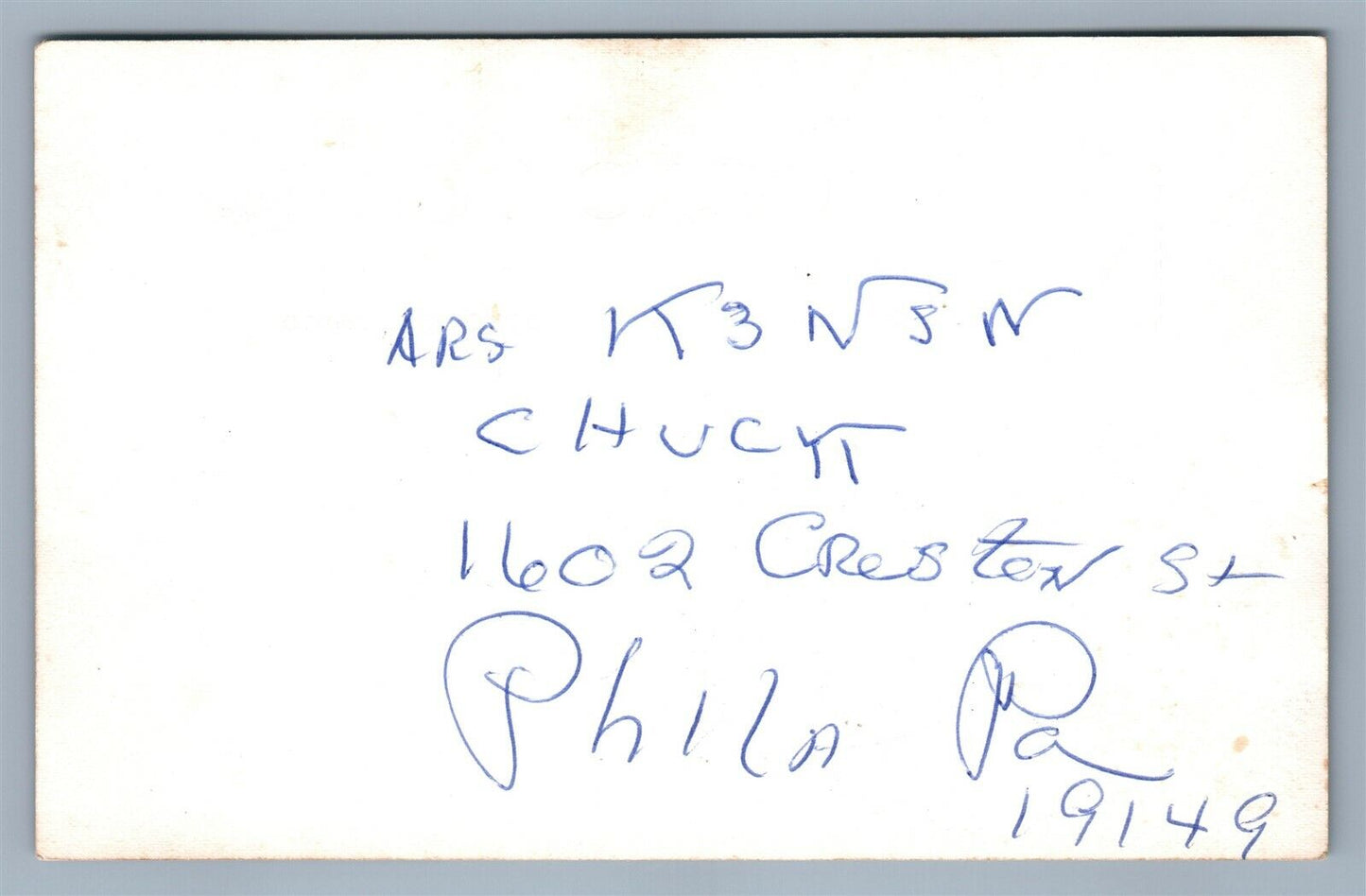 EDDYSTONE PA VINTAGE RADIO CARD REAL PHOTO RPPC