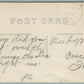 CASCADE IA FROM CEMETERY HILL ANTIQUE REAL PHOTO POSTCARD RPPC