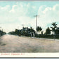 EDGEWOOD RI NARRAGANSETT BOULEVARD ANTIQUE POSTCARD