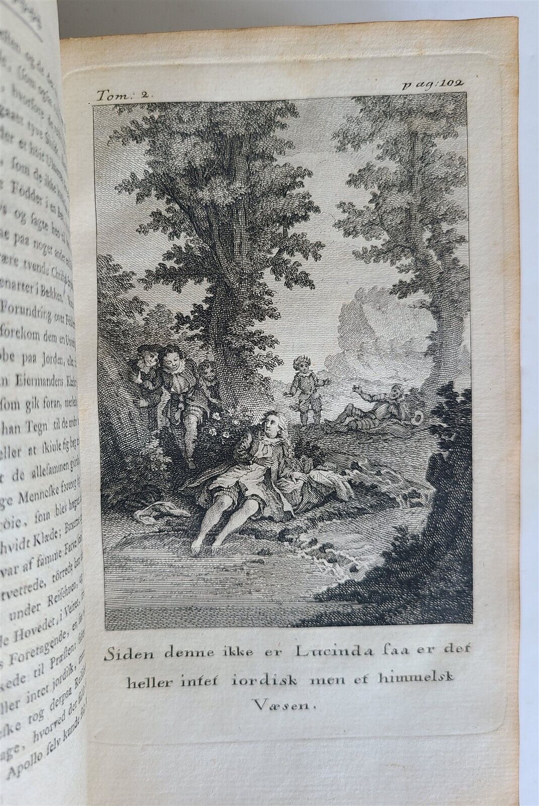 1776-77 4 vols DON QUIXOTE by CERVANTES 1st DANISH ED. antique ILLUSTRATED RARE