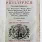 1719 Historae Philippiae antique by JUSTIN MACEDONIA KINGS HISTORY VELLUM BOUND