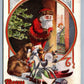 SANTA CLAUS w/ GIFTS DOLLS CHRISTMAS TREE 1913 EMBOSSED ANTIQUE POSTCARD