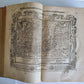 1578 COSMOGRAPHY by Sebastian Munster antique RARE ILLUSTRATED w/ MAPS PIGSKIN