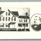 CALDWELL NJ GROVER CLEVELAND'S BIRTHPLACE VINTAGE REAL PHOTO POSTCARD RPPC