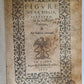 1577 BIBLE ILLUSTRATED antique VELLUM BINDING Figure de la Biblia 16th CENTURY