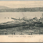 LANDING NY NEWBURGH on HUDSON ANTIQUE POSTCARD