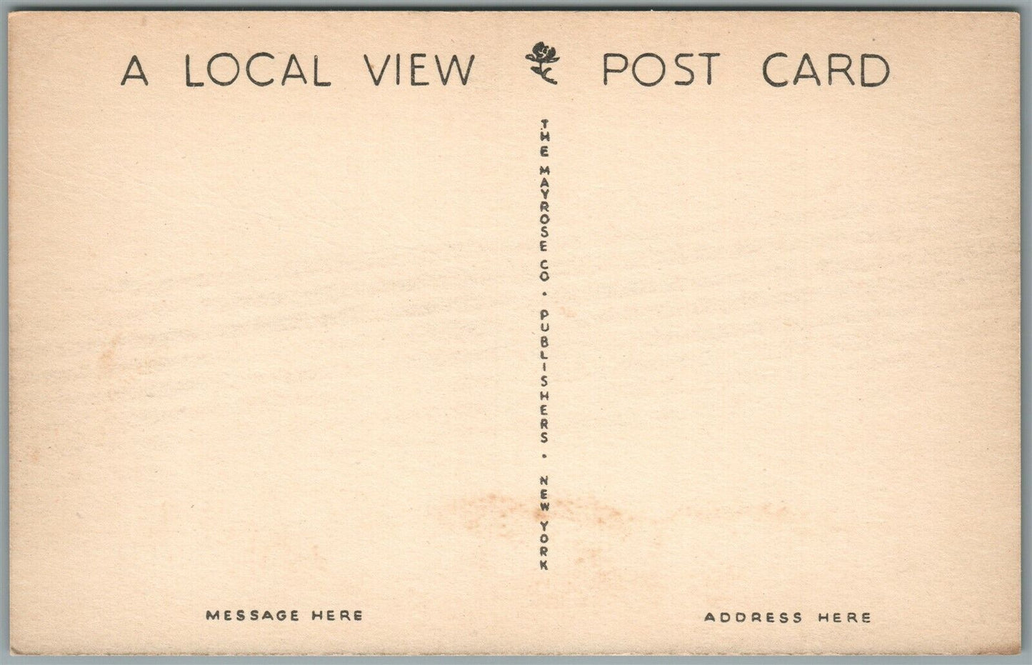 HOLLY NJ BURLINGTON COUNTY COURT HOUSE VINTAGE POSTCARD