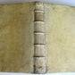 1734 VELLUM BOUND ANTIQUE FOLIO R.P. ALEXANDRI HISTORIA ECCLESIASTICA Vol. 7