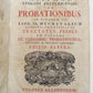 1741 VELLUM BOUND ANTIQUE FOLIO N. Fermosini HISPANI EPISCOPI PROBATIONIBUS v.6