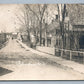 PETERSBURG NY STREET SCENE ANTIQUE REAL PHOTO POSTCARD RPPC