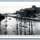 LOUISVILLE KY FLOOD SCENE ONE BLOCK FROM OHIO RIVER ANTIQUE POSTCARD