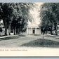 COLLINSVILLE CT CONGREGATIONAL CHURCH ANTIQUE POSTCARD