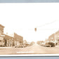 WEST BRANCH MI VINTAGE REAL PHOTO POSTCARD RPPC STREET VIEW COCA COLA SIGN