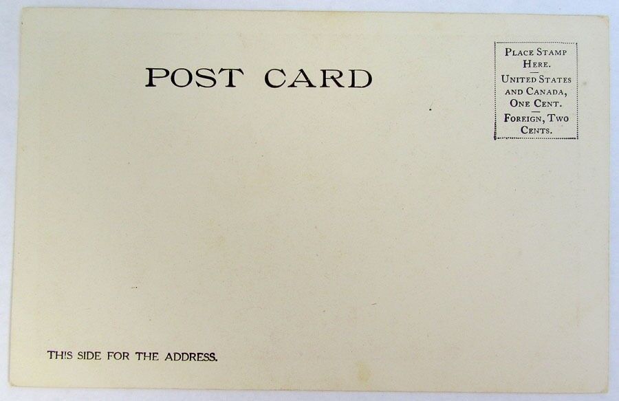 1906 ANTIQUE UNDIVIDED POSTCARD SAN FRANCISCO DISASTER BY QUAKE & FIRE