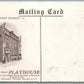 NEW YORK NY WILLIAM A BRADY'S PLAYHOUSE ANTIQUE POSTCARD LITTLE WOMEN SCENE