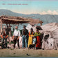 PIUTE INDIAN CAMP NEVADA ANTIQUE POSTCARD