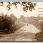 BIRMINGHAM OH BRIDGE ANTIQUE REAL PHOTO POSTCARD RPPC