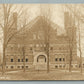 SIDNEY NY HIGH SCHOOL ANTIQUE REAL PHOTO POSTCARD RPPC
