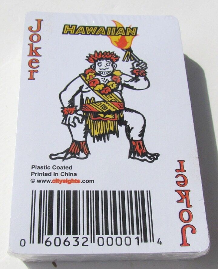 HAWAIAIN MAUI SEALED PLAYING CARDS