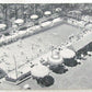 WARDMAN PARK HOTEL SWIMMING POOL WASHINGTON D.C. 1948 VINTAGE POSTCARD