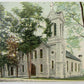 ANTIQUE 1908 POSTCARD - ST.MARK'S LUTHERAN CHURCH CANAJOHARIE N.Y.