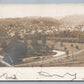 BROCKWAYVILLE PA PANORAMIC VIEW ANTIQUE REAL PHOTO POSTCARD RPPC