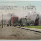 VINTAGE 1907 POSTCARD - TWENTY FIFTH STREET SCENE OGDEN UTAH