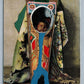 AMERICAN INDIAN KIOWA PAPOOSE ASLEEP EMBOSSED ANTIQUE POSTCARD