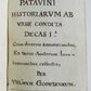 1599 2 volumes ROMAN HISTORY antique Titi Livii Patavini Historicorum Romanorum