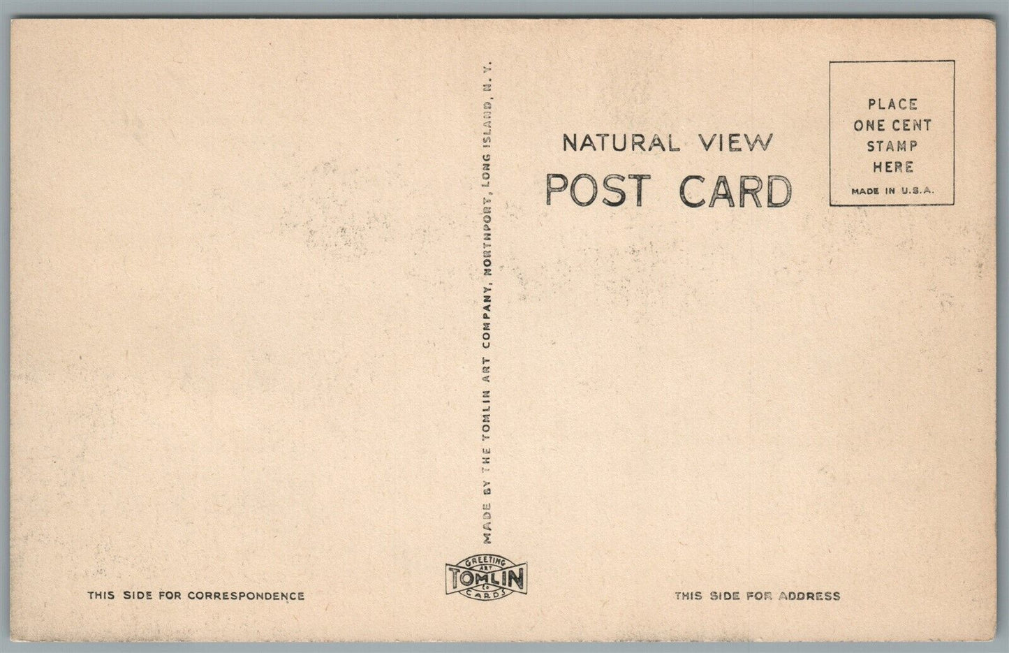 ENGLEWOOD NJ COLONEL MOORE PARK ANTIQUE POSTCARD