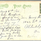 SALEM NJ YMCA & FIRST BAPTIST CHURCH 1908 ANTIQUE POSTCARD
