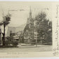 ANTIQUE 1905 POSTCARD NEW ORANGE BAPTIST CHURCH ORANGE N.J.