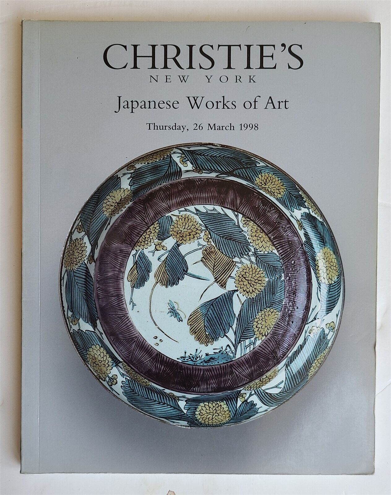 JAPANESE WORKS OF ART 1998 CHRISTIE'S AUCTION CATALOG