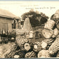 EXAGGERATED CORN & CABBAGE COLORADO FARM 1910 ANTIQUE REAL PHOTO POSTCARD RPPC