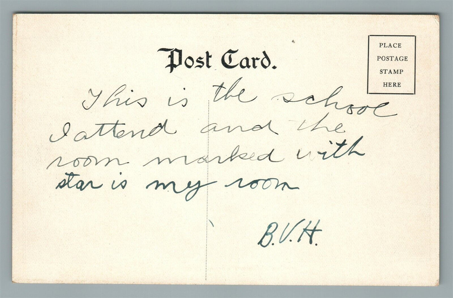 MONTCLAIR NJ GRAMMAR SCHOOL ANTIQUE POSTCARD