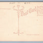 STUYVESANT NY ODD FELLOWS HOME ANTIQUE POSTCARD