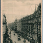 BERLIN GERMANY FRIEDRICH-ECKE LEIPZIGSTR. 1920 ANTIQUE POSTCARD w/ STAMPS