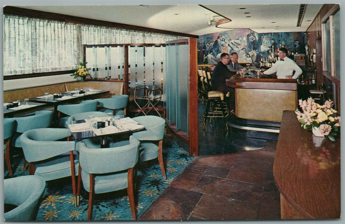 LANSDALE PA HOTEL TREMONT VINTAGE POSTCARD