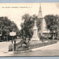 FLEMINGTON NJ SOLDIER'S MONUMENT VINTAGE POSTCARD