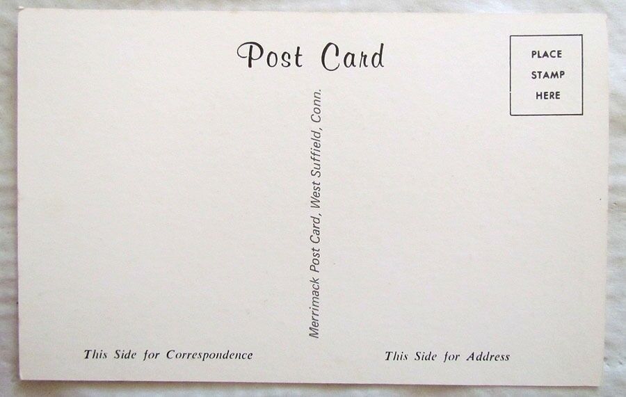 VINTAGE POSTCARD CLAUSSVILLE PA SCHOOL HOUSE, A PUBLIC SHRINE