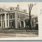 MALONE NY MASONIC TEMPLE ANTIQUE REAL PHOTO POSTCARD RPPC