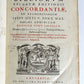 1642 BIBLE CONCORDANCE PLANTIN PRESS antique FOLIO Concordantiae Bibliorum