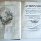 1771 ASTRONOMY 3 volumes FULLY ILLUSTRATED by J.J. de La Lande in FRENCH ANTIQUE