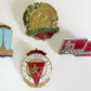 RUSSIAN 1950s-70s 4 BADGES LOT