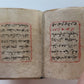 KORAN MINIATURE ARABIC MANUSCRIPT vintage QURAN ISLAMIC rare 20 x 28 mm