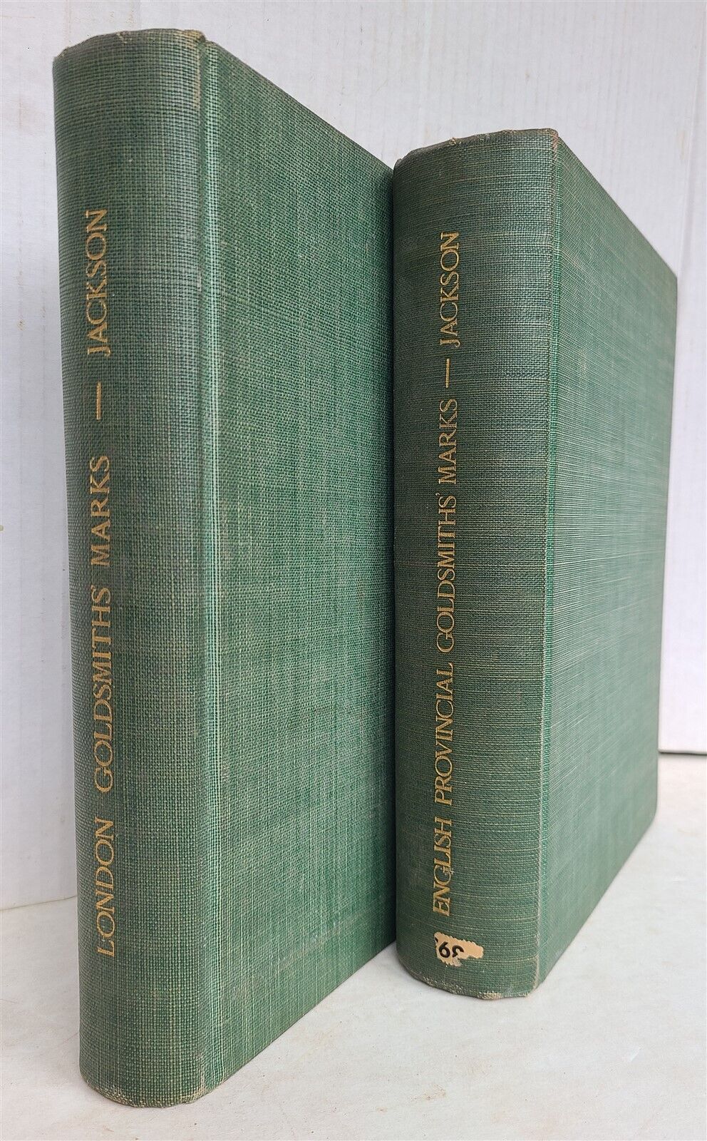 1921 ENGLISH GOLDSMITHS THEIR MARKS England Scotland Ireland 2 VOLUMES 13K MARKS