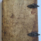 1763 BIBLE ILLUSTRATED IMPRESSIVE PIGSKIN FOLIO AMAZING BRONZE FITTINGS antique