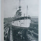VINTAGE UNDIVIDED POSTCARD OPENING NEW DRY DOCK CHARLESTOWN MASSACHUSETTS